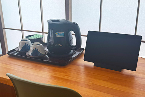 設備のアイパッド